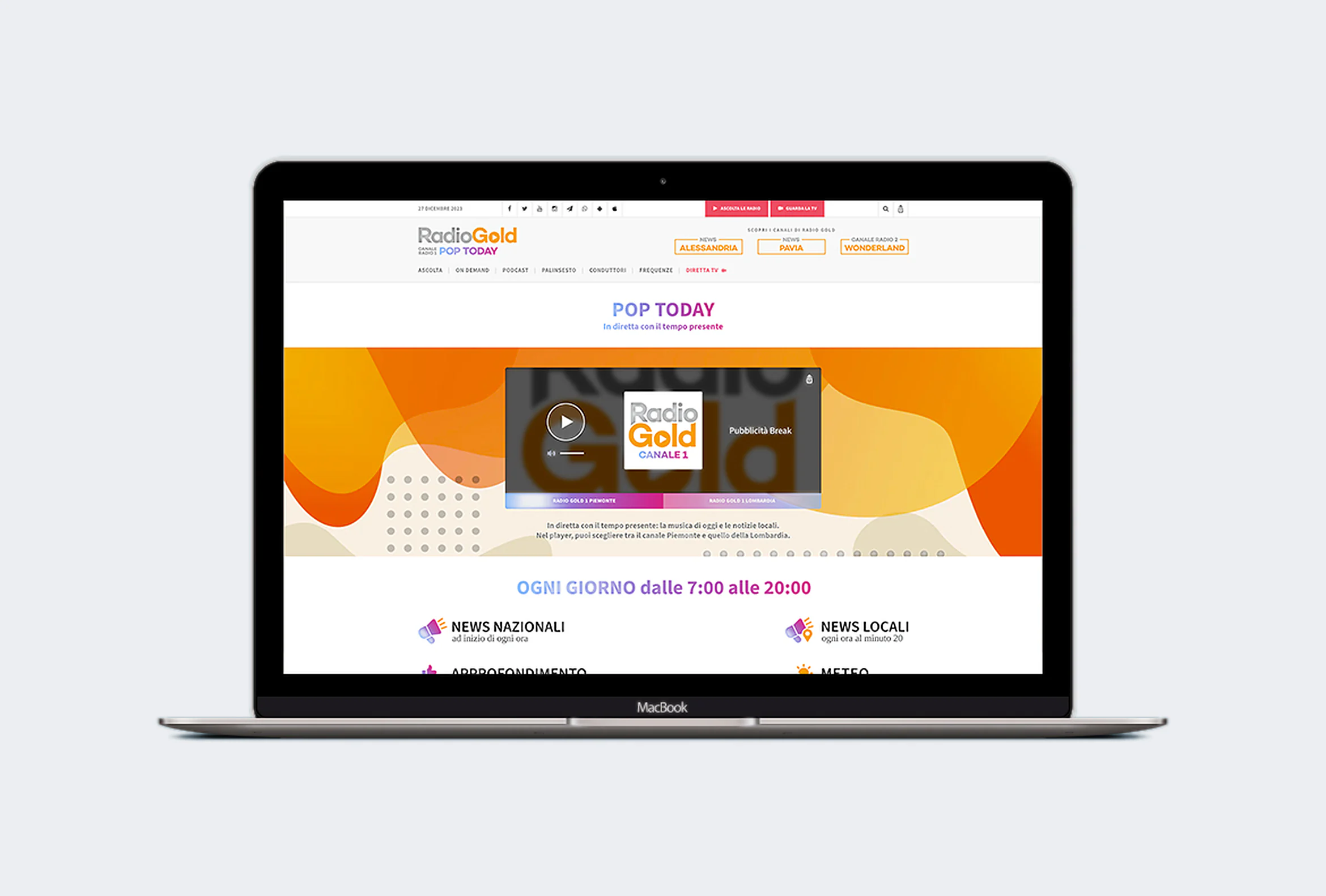 Radio Gold Restyling